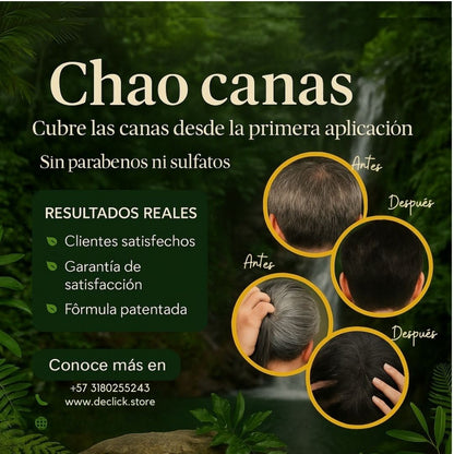 Cubre tus canas sin químicos ni tintes costosos — El shampoo que cuida tu pelo mientras rejuvenece tu color