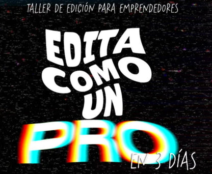 🎬 Hazte Viral, aprende a diseñar como un PRO creando  videos Irresistibles, en 3 días📹